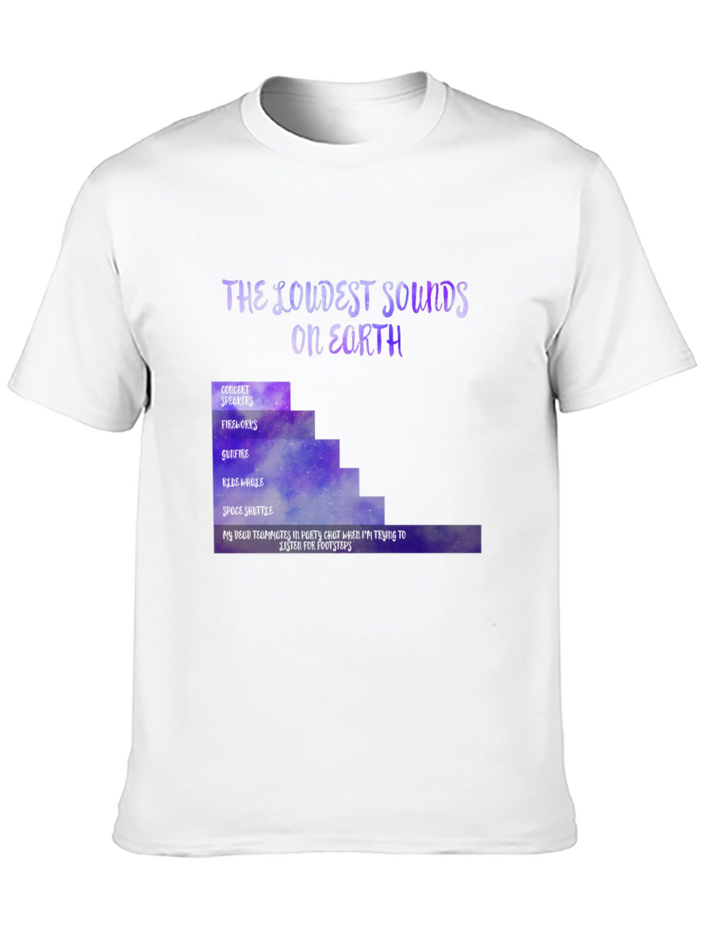 The Loudest Sounds on Earth Graphic Tee