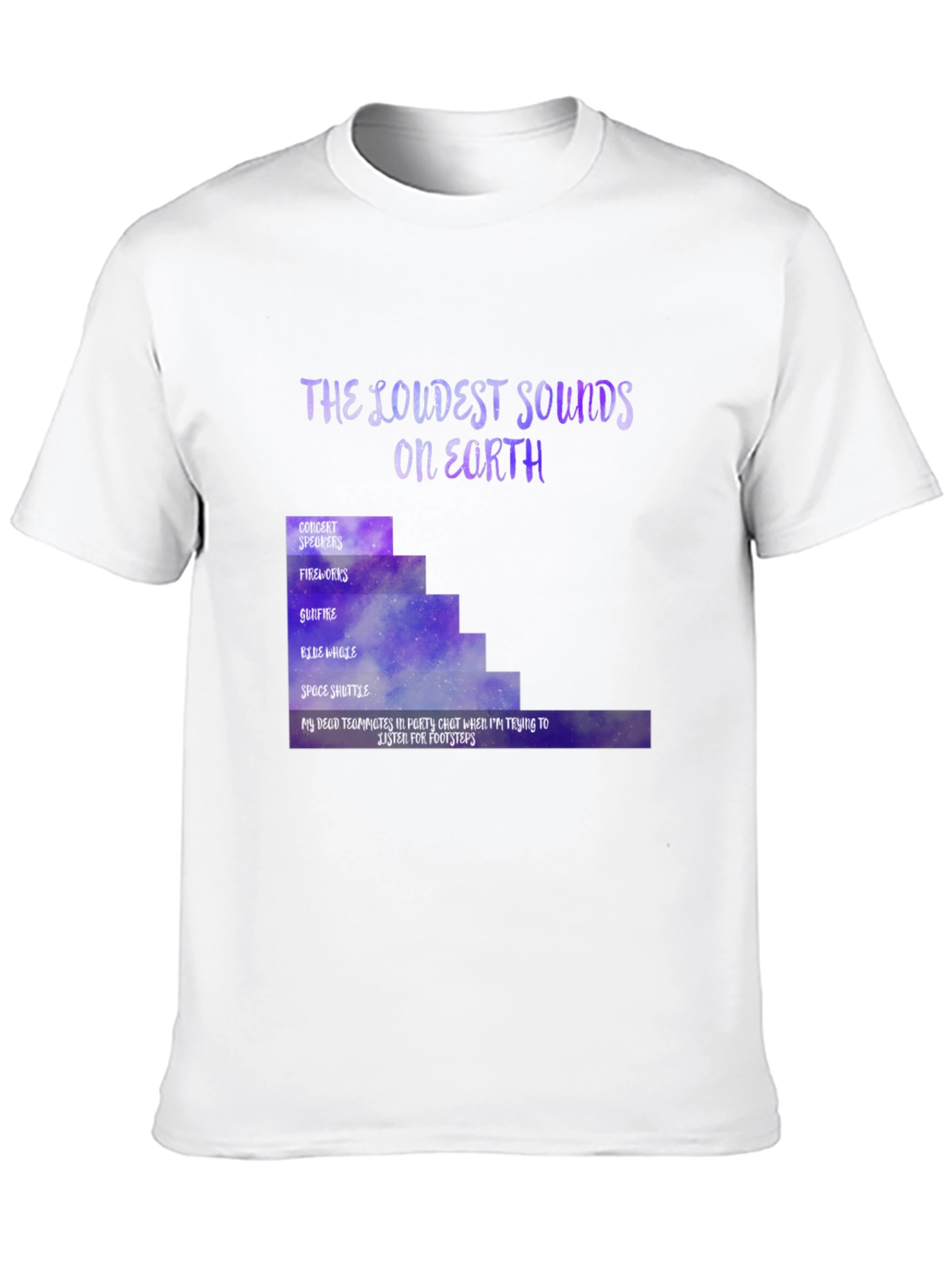 The Loudest Sounds on Earth Graphic Tee