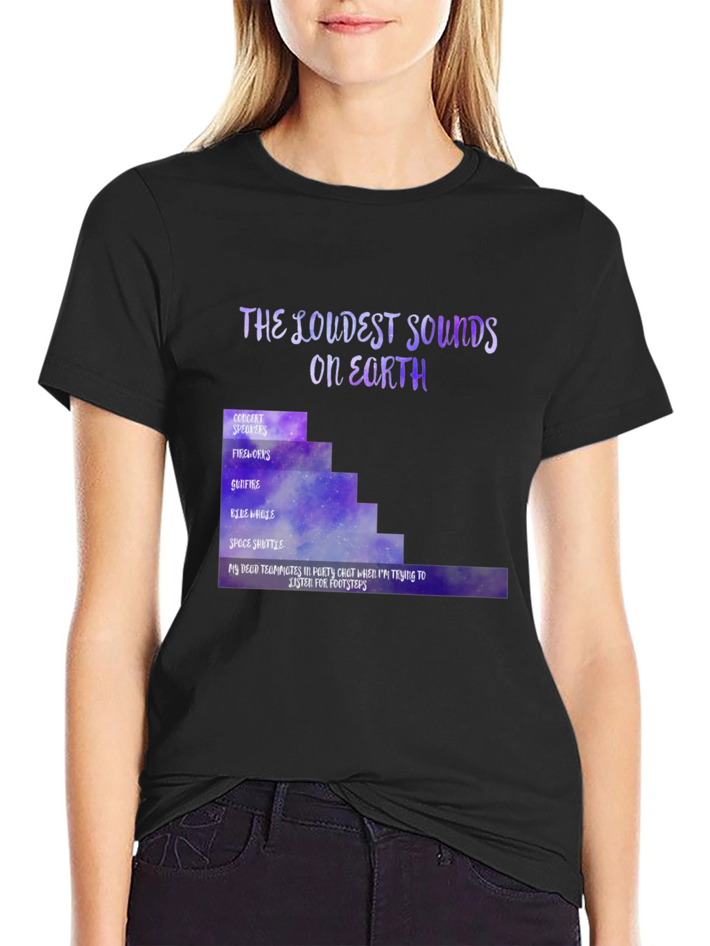 The Loudest Sounds on Earth Graphic Tee