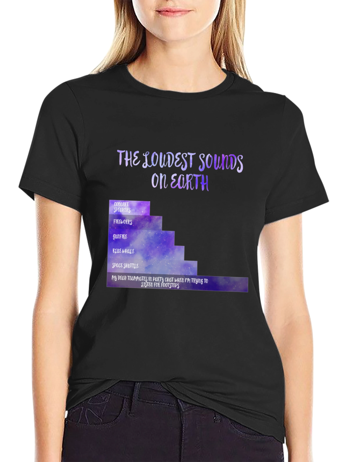 The Loudest Sounds on Earth Graphic Tee