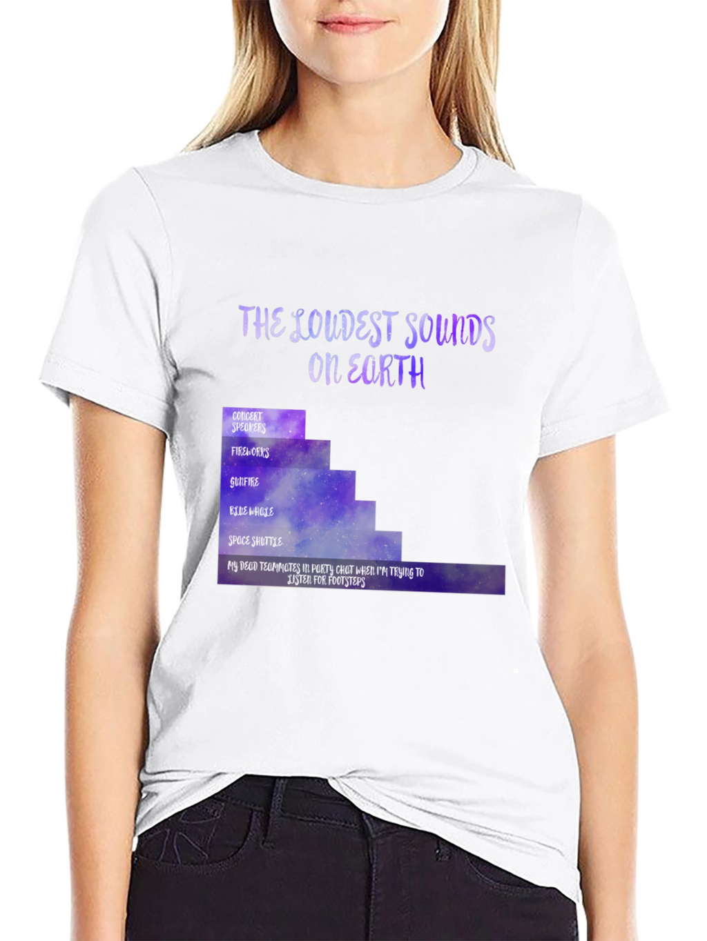 The Loudest Sounds on Earth Graphic Tee