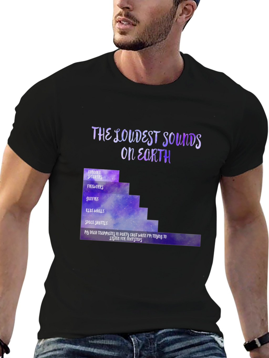 The Loudest Sounds on Earth Graphic Tee