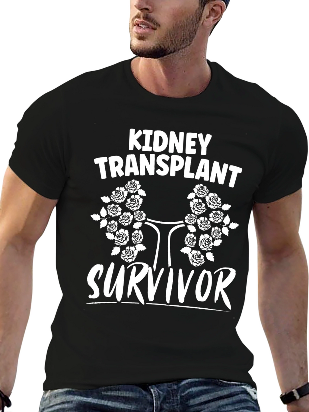 Kidney Transplant Survivor Graphic T-Shirt