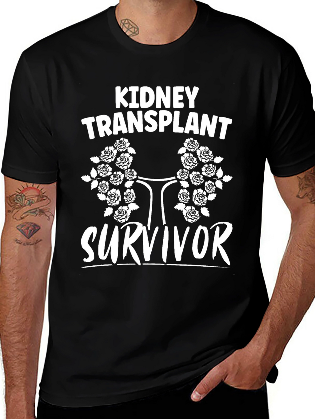 Kidney Transplant Survivor Graphic T-Shirt