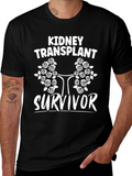 Kidney Transplant Survivor Graphic T-Shirt