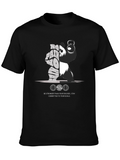 Motivational Panda Lifting Kettlebell T-Shirt