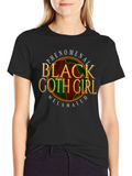 Phenomenal Black Goth Girl Melenated T-Shirt
