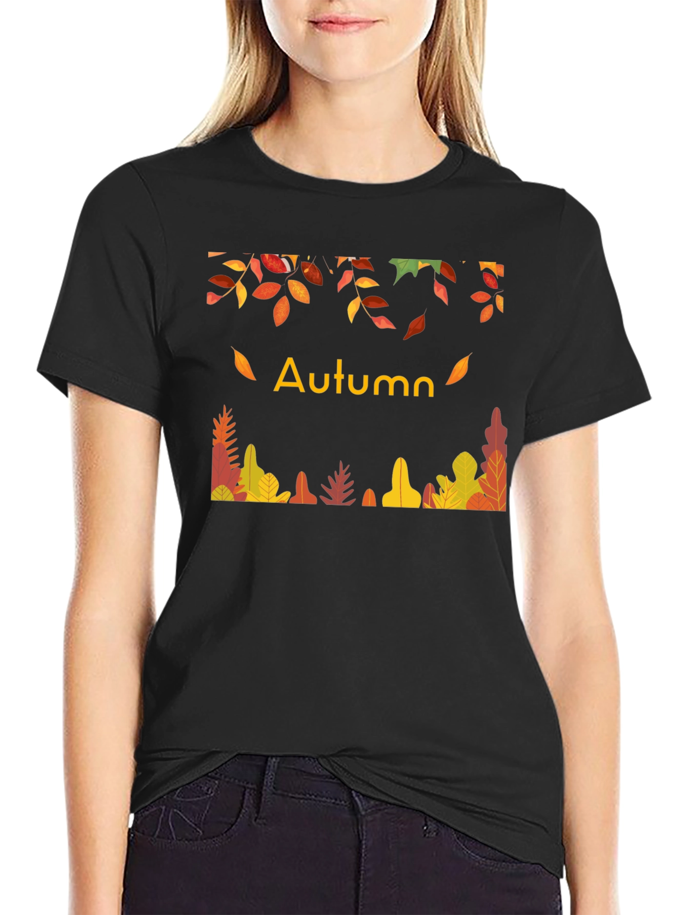 Autumn Leaves T-Shirt - Fall Season Apparel