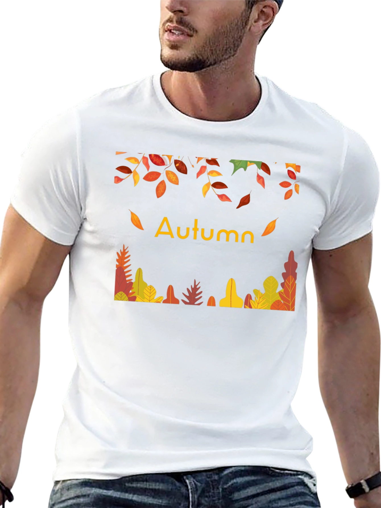 Autumn Leaves T-Shirt - Fall Season Apparel