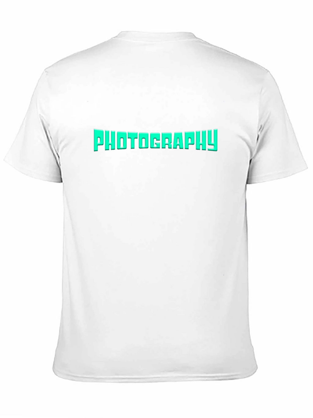 Photography Tee - Black Cotton Graphic T-Shirt