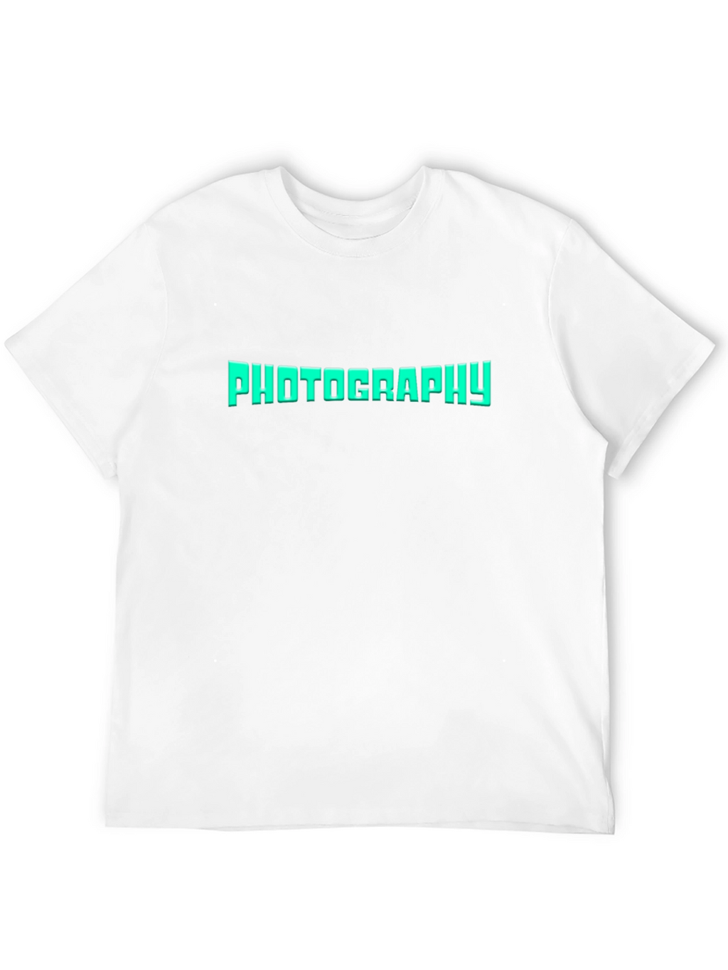 Photography Tee - Black Cotton Graphic T-Shirt