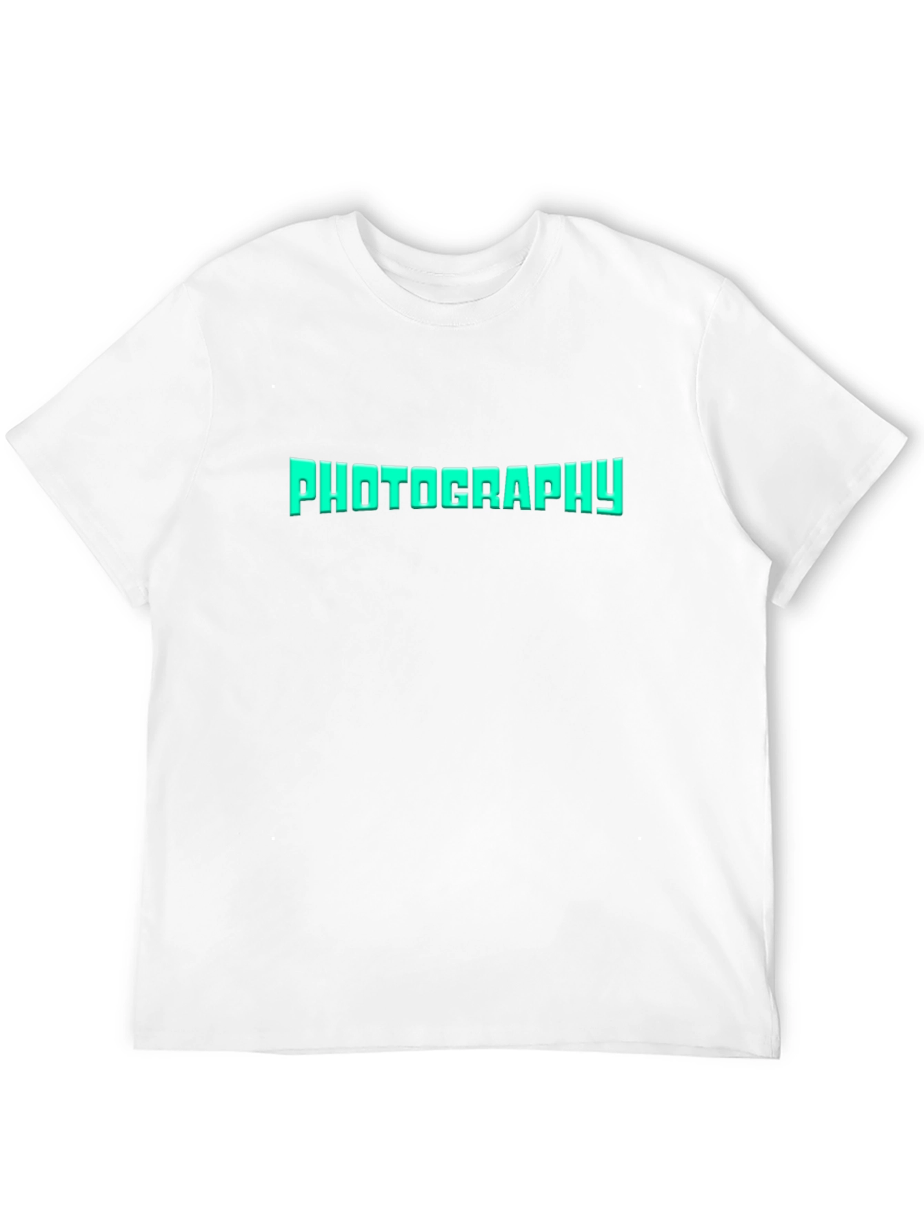Photography Tee - Black Cotton Graphic T-Shirt