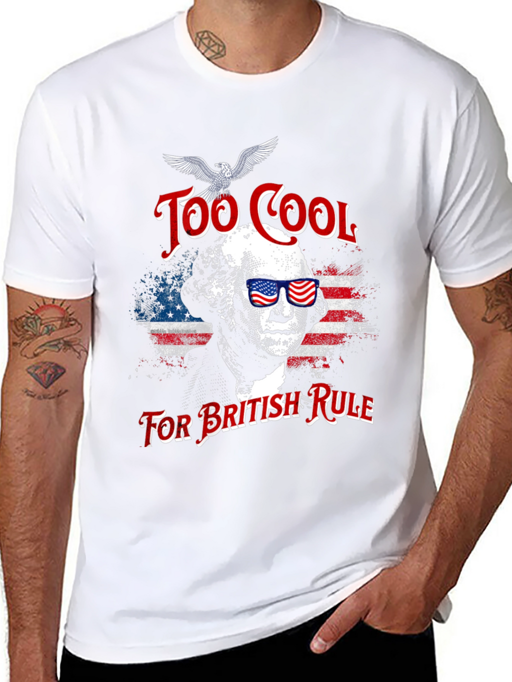 Too Cool For British Rule T-Shirt