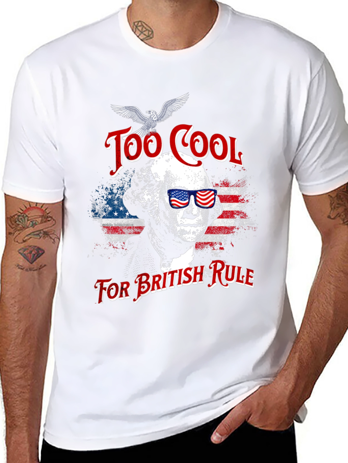Too Cool For British Rule T-Shirt