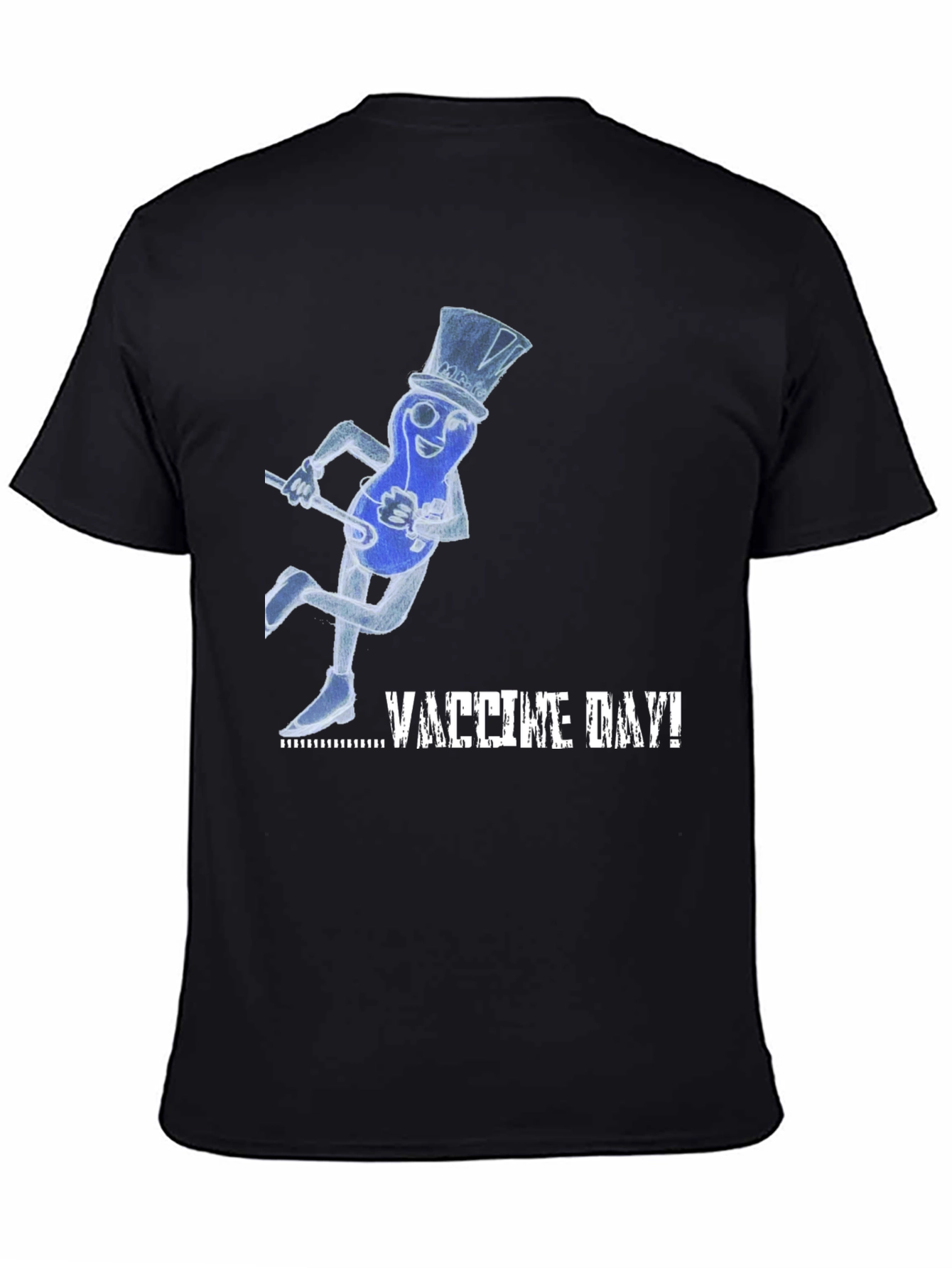 Vaccine Day T-Shirt - Peanut Design