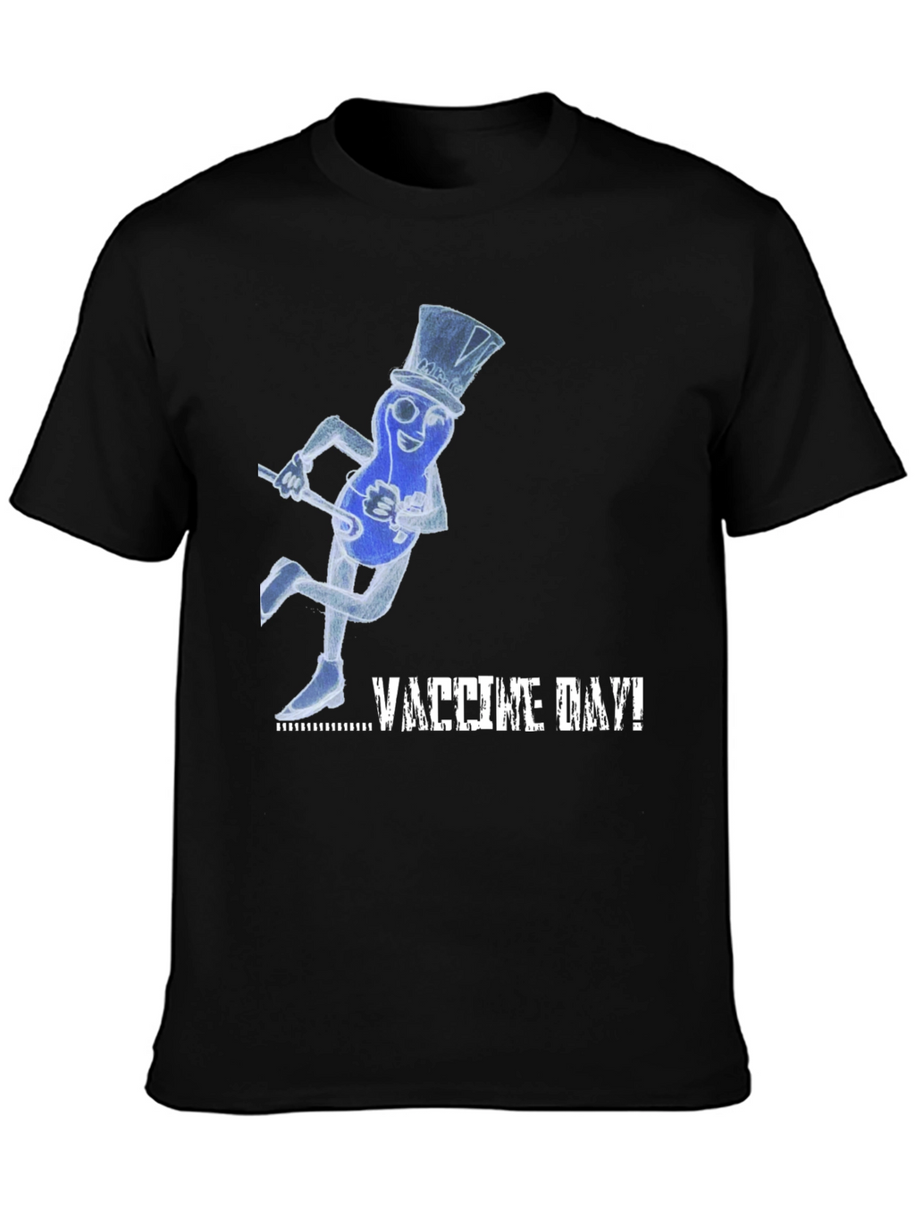 Vaccine Day T-Shirt - Peanut Design