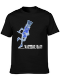 Vaccine Day T-Shirt - Peanut Design