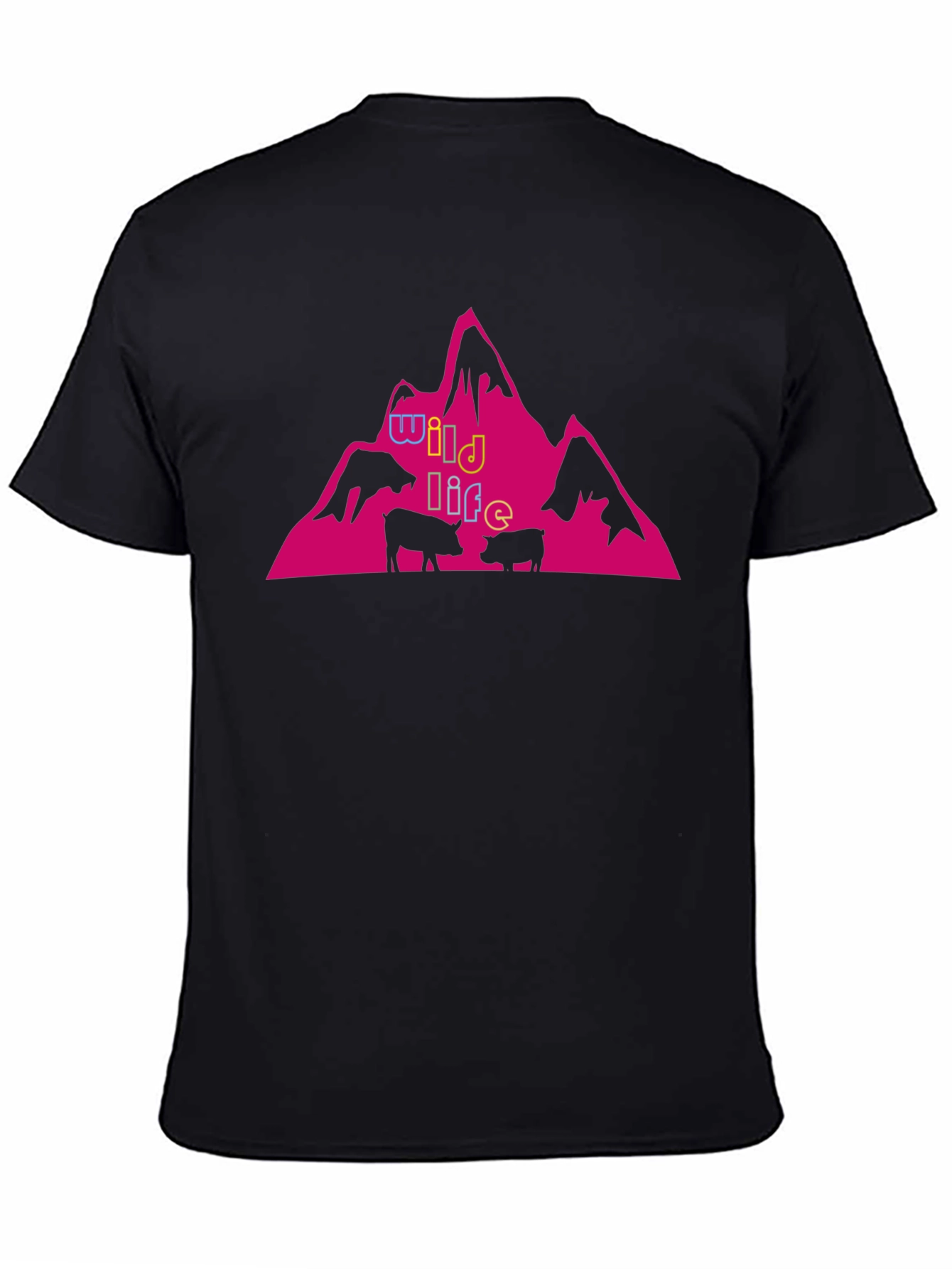 Wildlife Mountain Graphic Tee