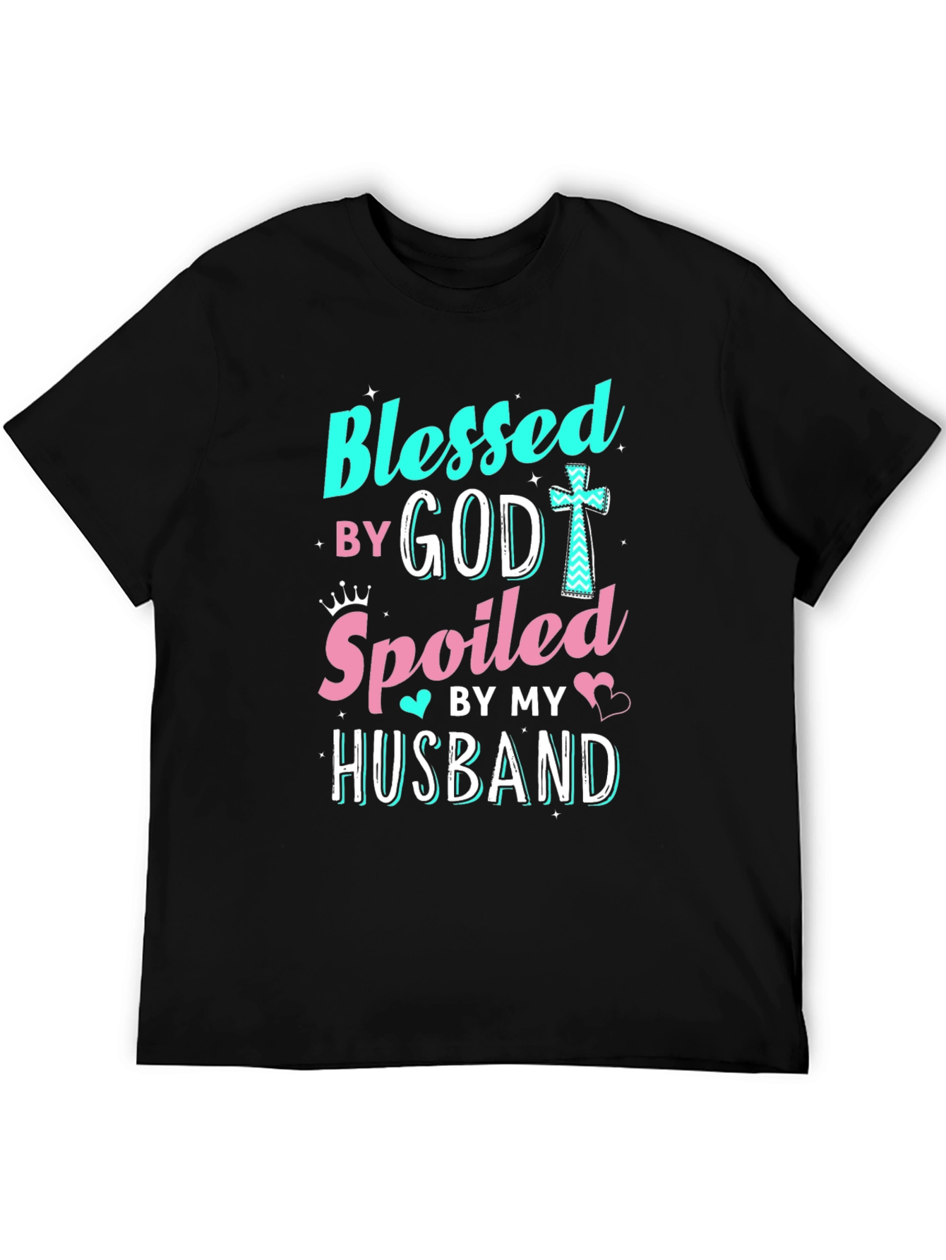 Blessed by God Spoiled by Husband T-Shirt