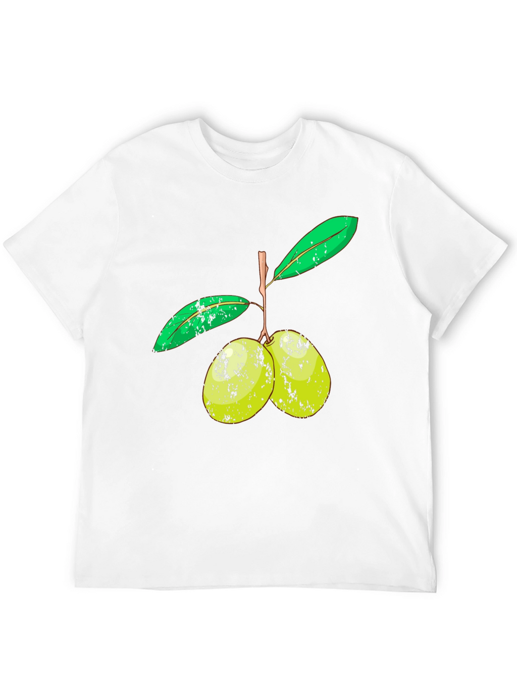 Olive Branch Graphic Tee - Unisex Black T-Shirt