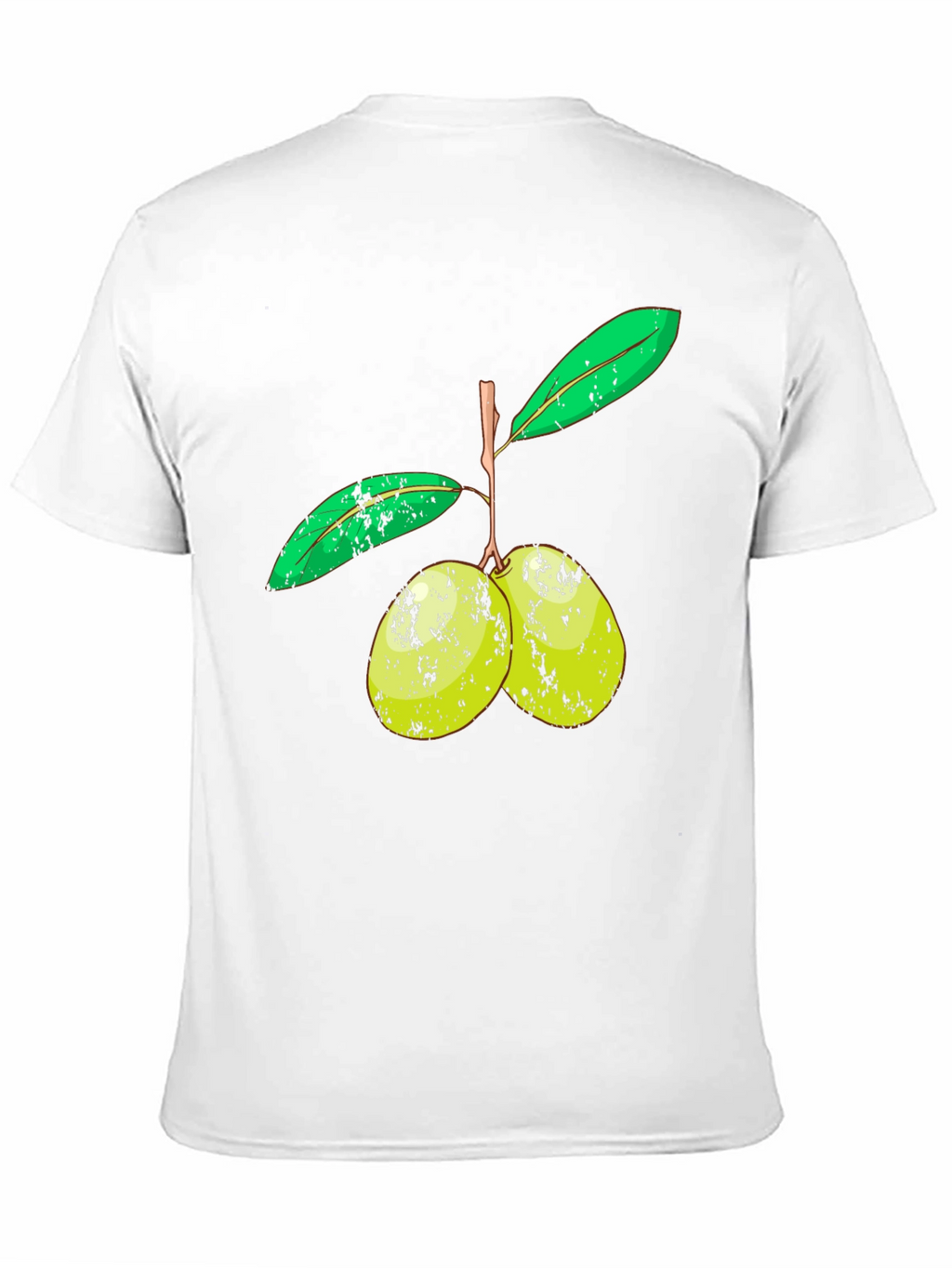 Olive Branch Graphic Tee - Unisex Black T-Shirt