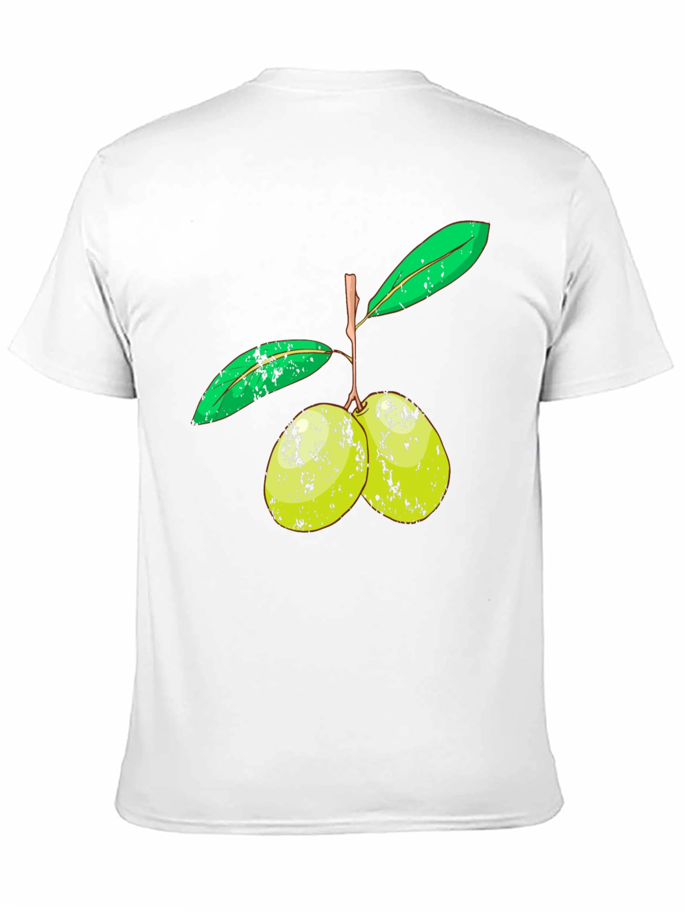 Olive Branch Graphic Tee - Unisex Black T-Shirt