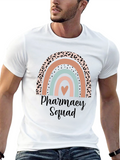 Pharmacy Squad Rainbow Heart T-Shirt