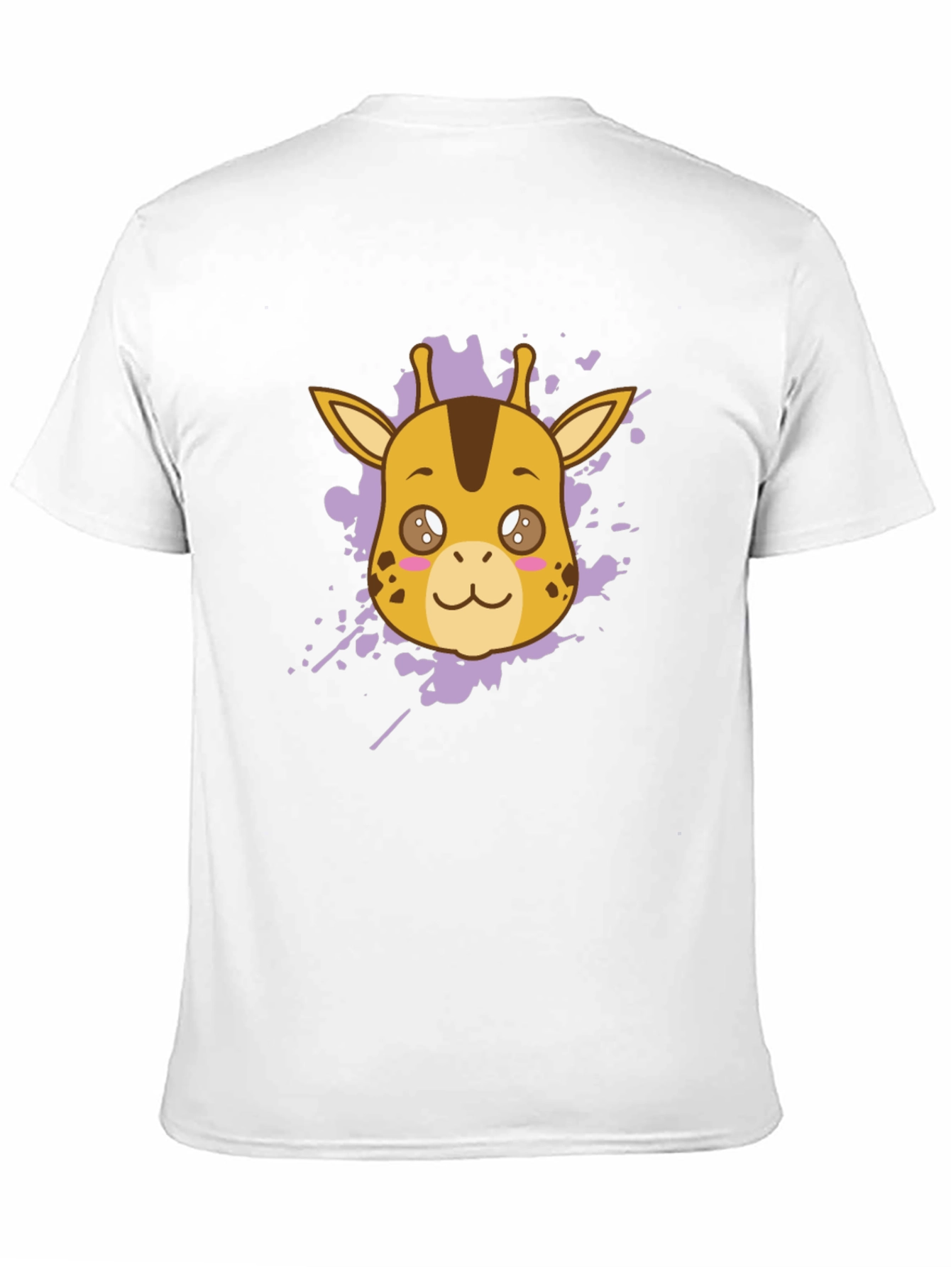 Giraffe Graphic Tee - Stylish Black T-Shirt