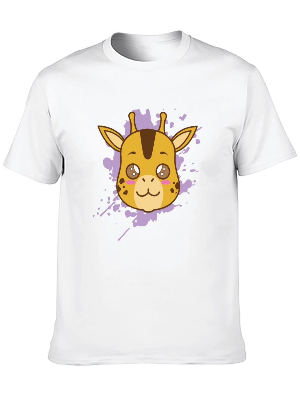 Giraffe Graphic Tee - Stylish Black T-Shirt