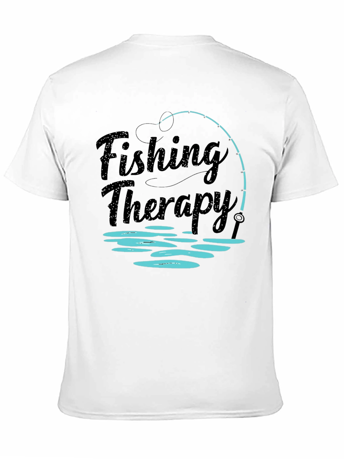 Fishing Therapy Graphic T-Shirt