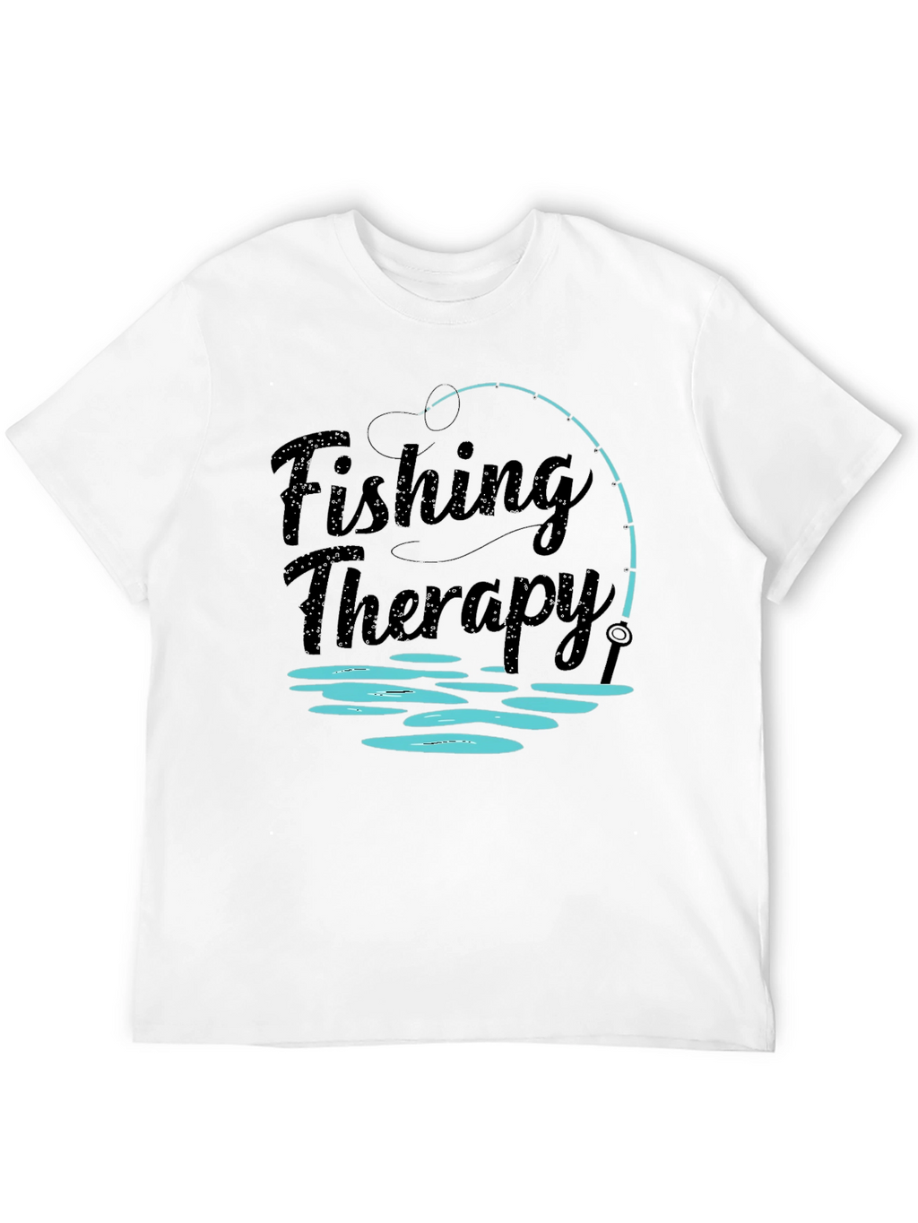 Fishing Therapy Graphic T-Shirt