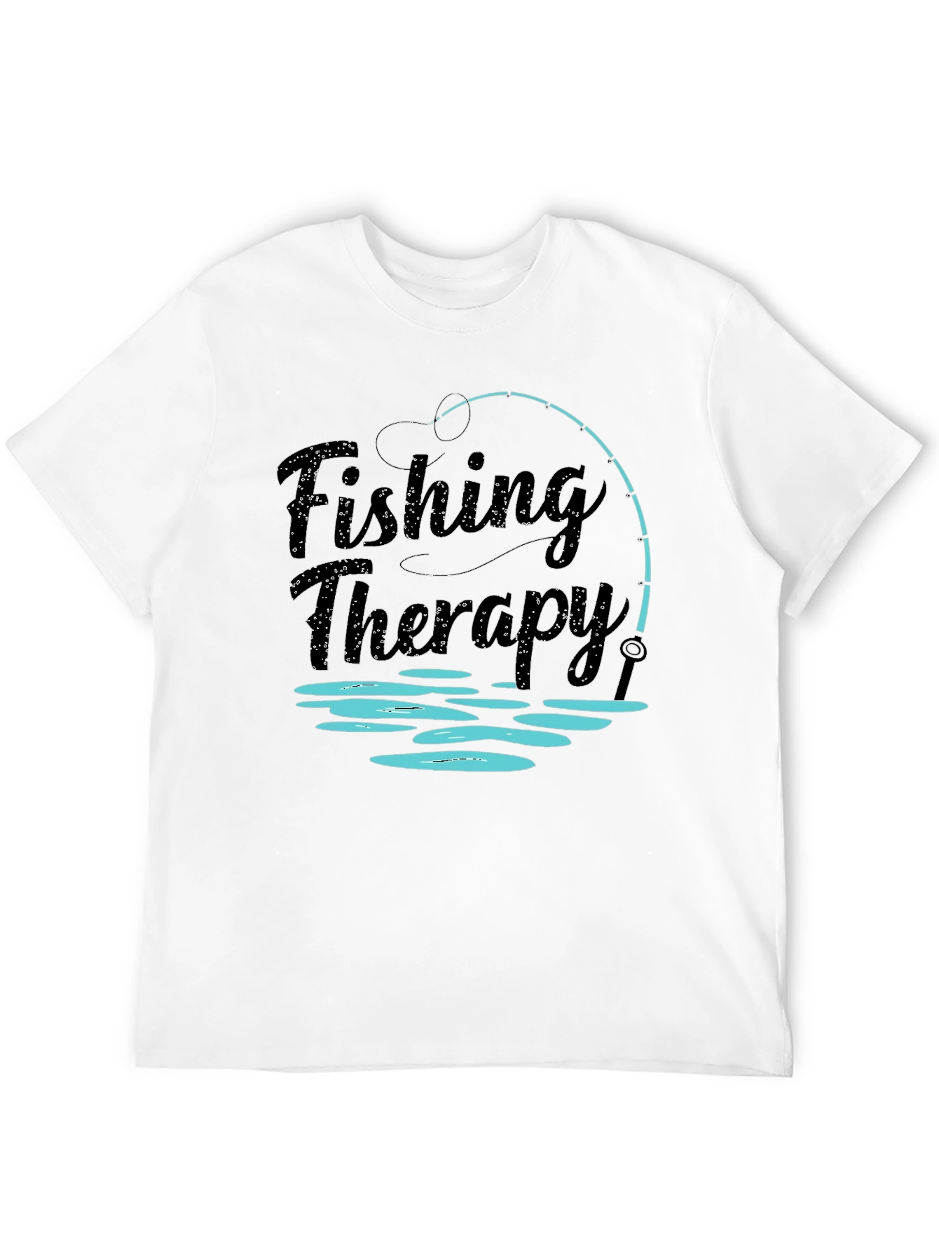 Fishing Therapy Graphic T-Shirt