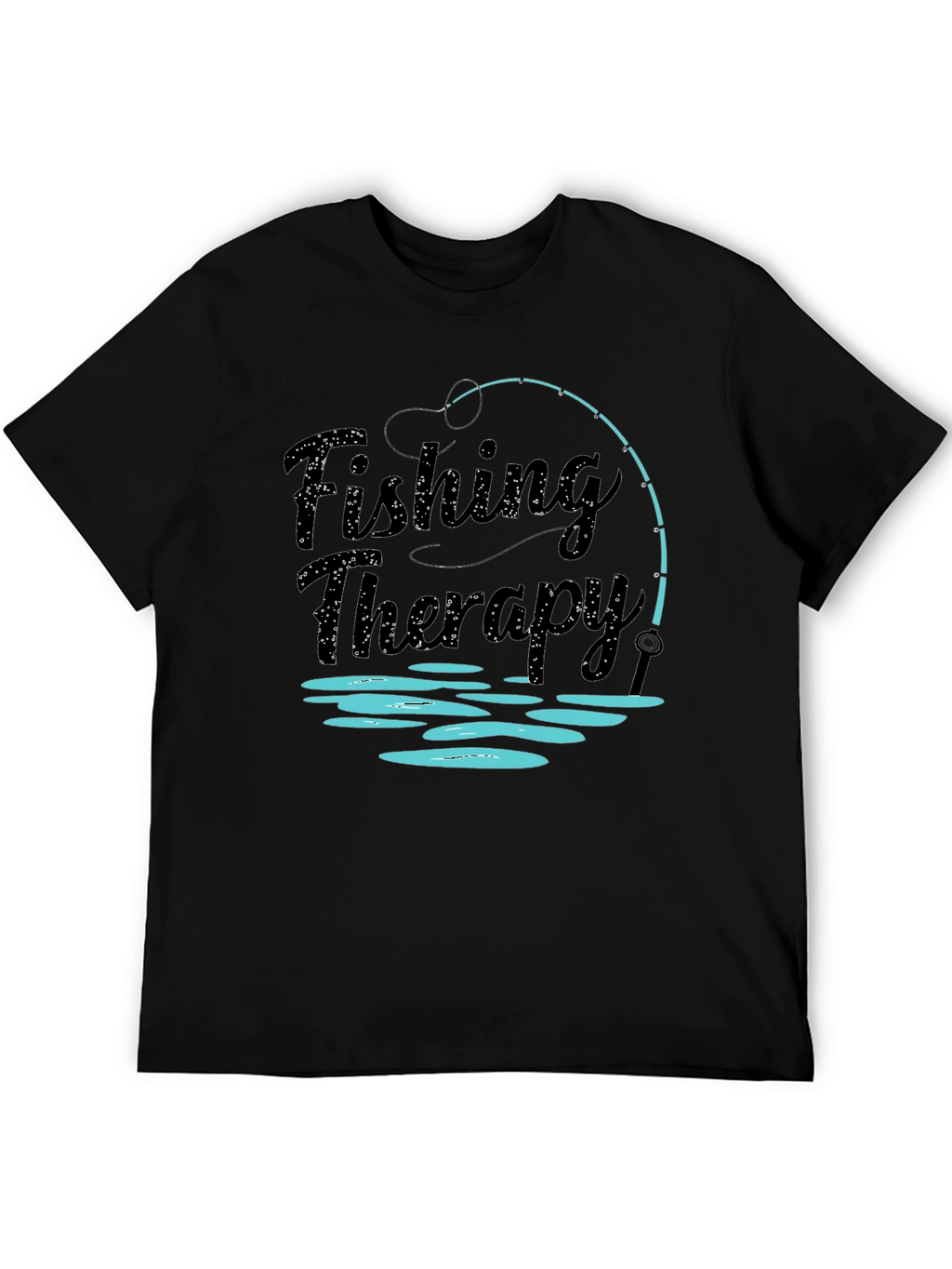 Fishing Therapy Graphic T-Shirt