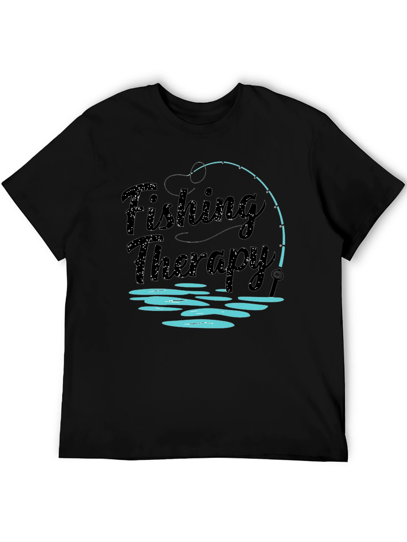 Fishing Therapy Graphic T-Shirt