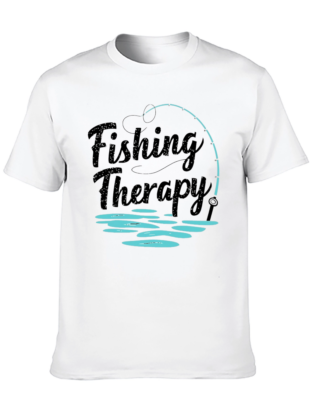 Fishing Therapy Graphic T-Shirt