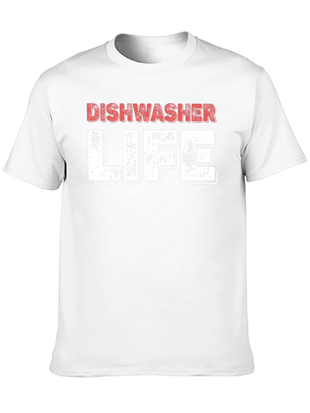 Dishwasher Life Black Crewneck T-Shirt