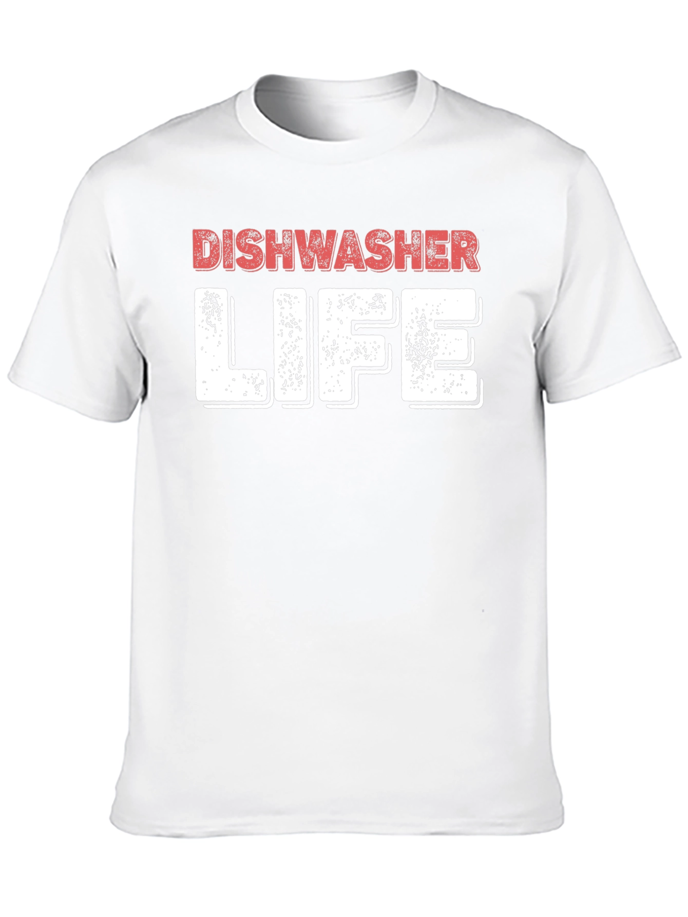 Dishwasher Life Black Crewneck T-Shirt