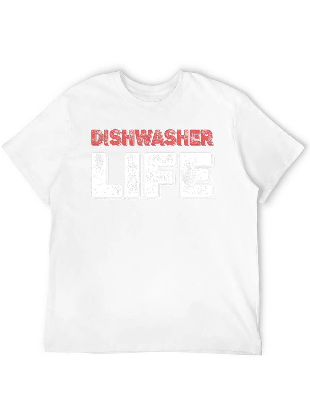 Dishwasher Life Black Crewneck T-Shirt