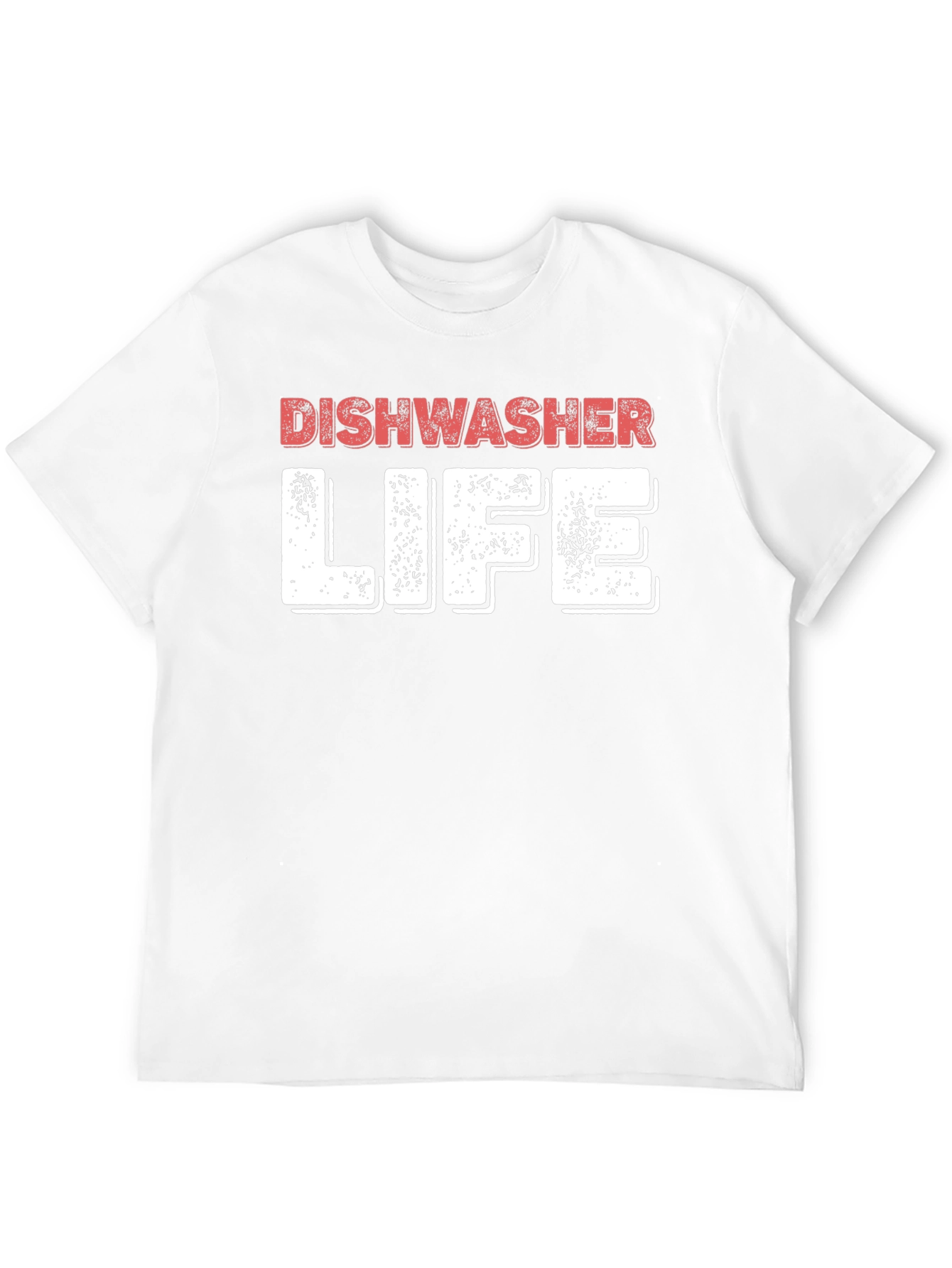 Dishwasher Life Black Crewneck T-Shirt