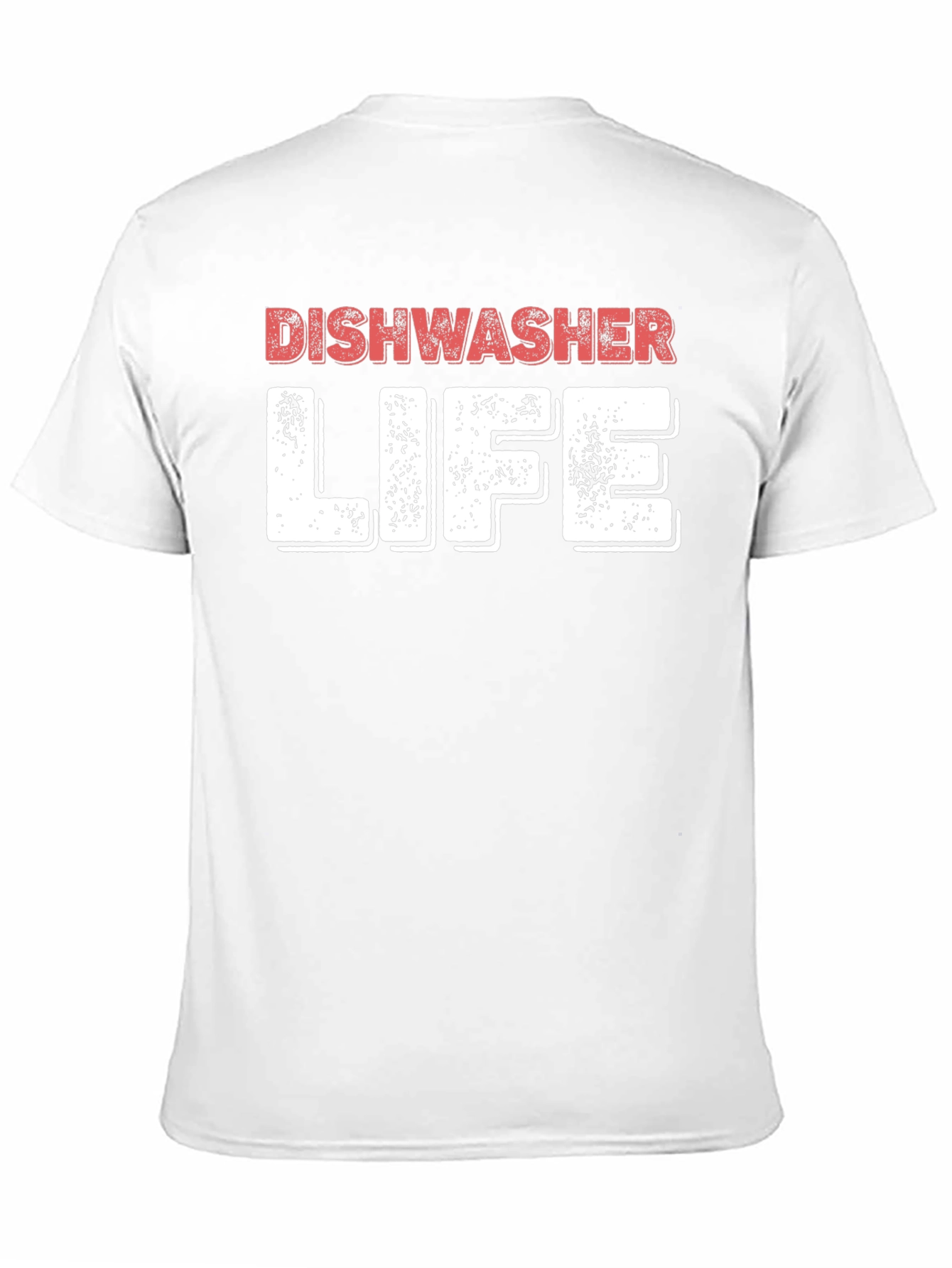 Dishwasher Life Black Crewneck T-Shirt
