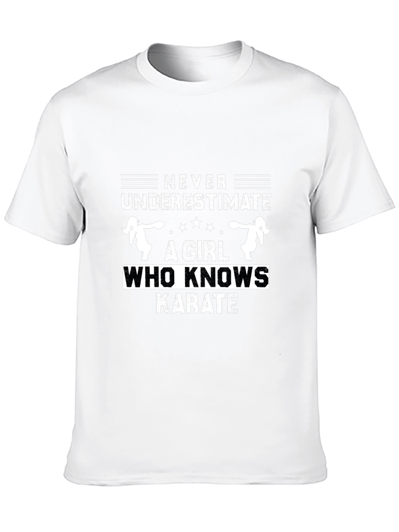 Karate Girl Graphic Tee - Never Underestimate