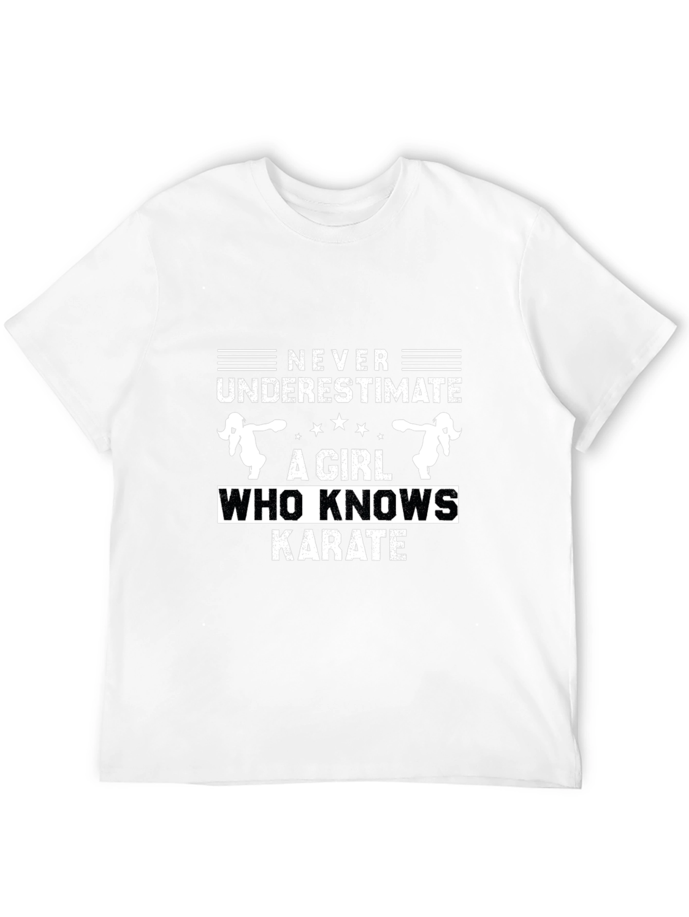 Karate Girl Graphic Tee - Never Underestimate