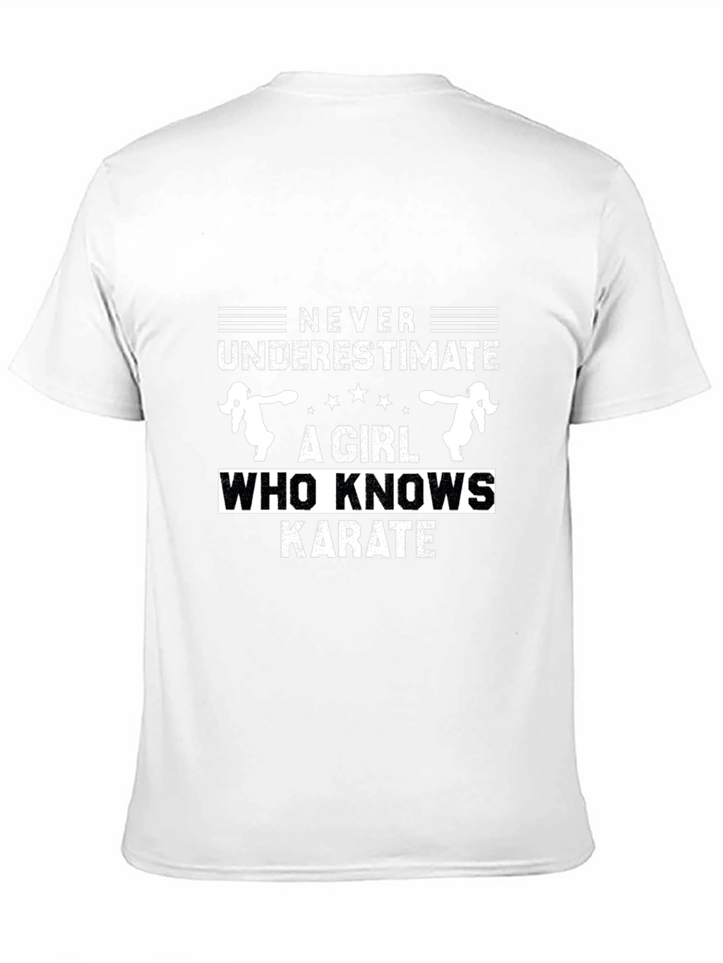 Karate Girl Graphic Tee - Never Underestimate