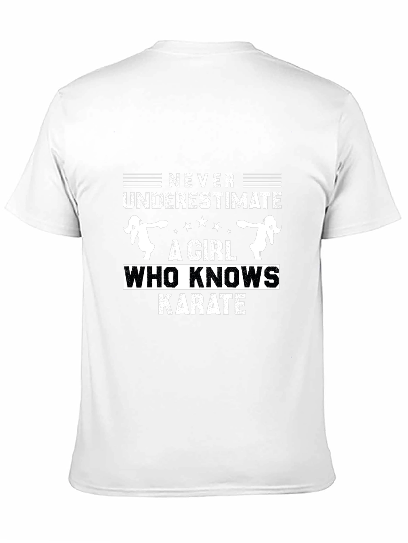 Karate Girl Graphic Tee - Never Underestimate