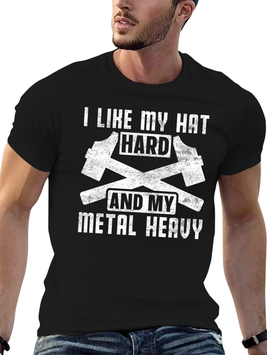 Hard Hat & Heavy Metal T-Shirt