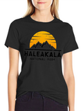 Haleakala National Park Graphic Tee - Black