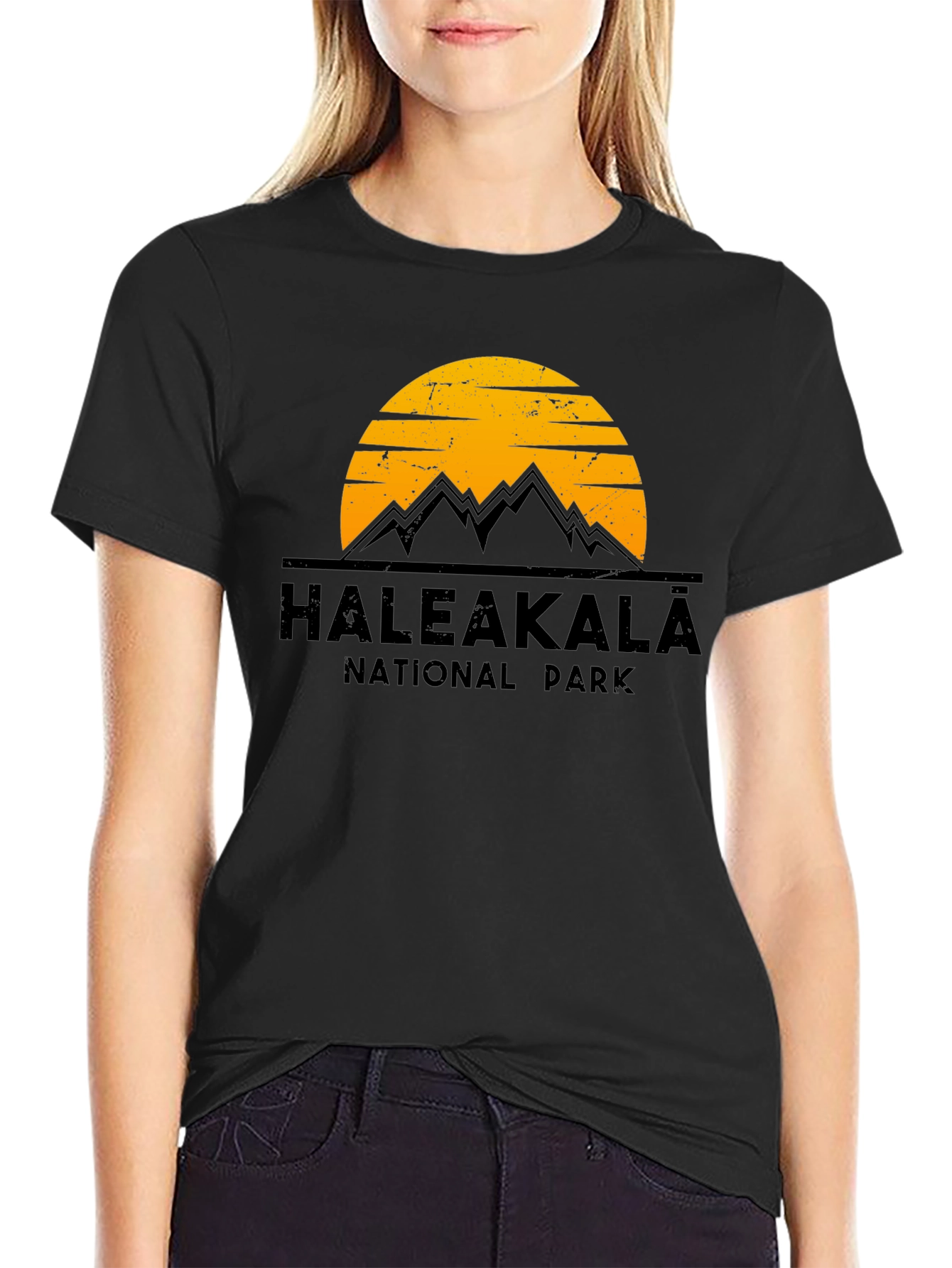 Haleakala National Park Graphic Tee - Black