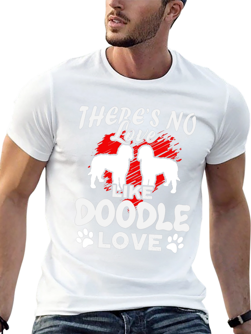 Doodle Love T-Shirt - Dog Lover Tee