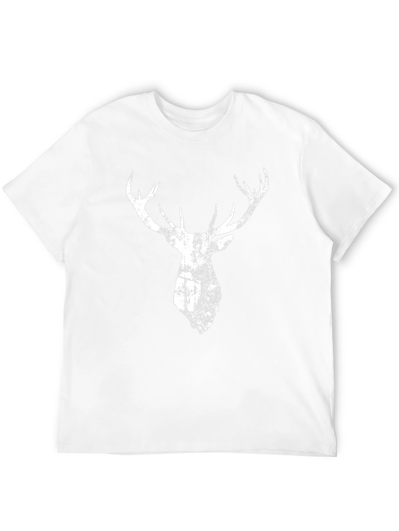 Deer Graphic Black Tee