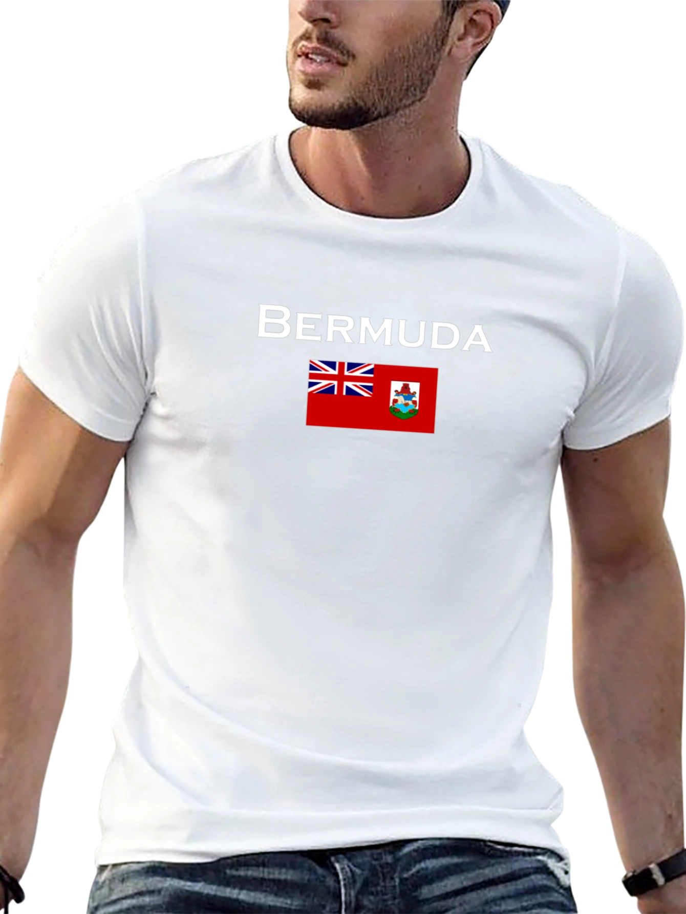 Bermuda Flag Graphic T-Shirt - Island Pride Tee